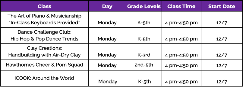 CSMA_Hawthorne schedule-1_101926