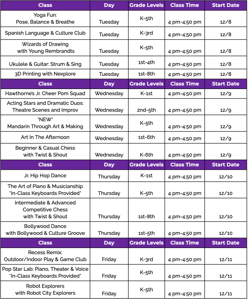 CSMA_Hawthorne schedule-2_101926