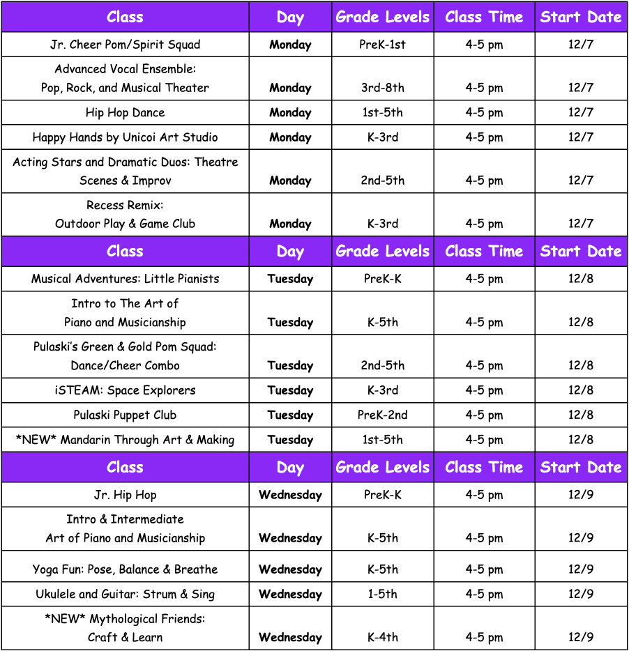 CSMA_Pulaski_October 2026_schedule-1